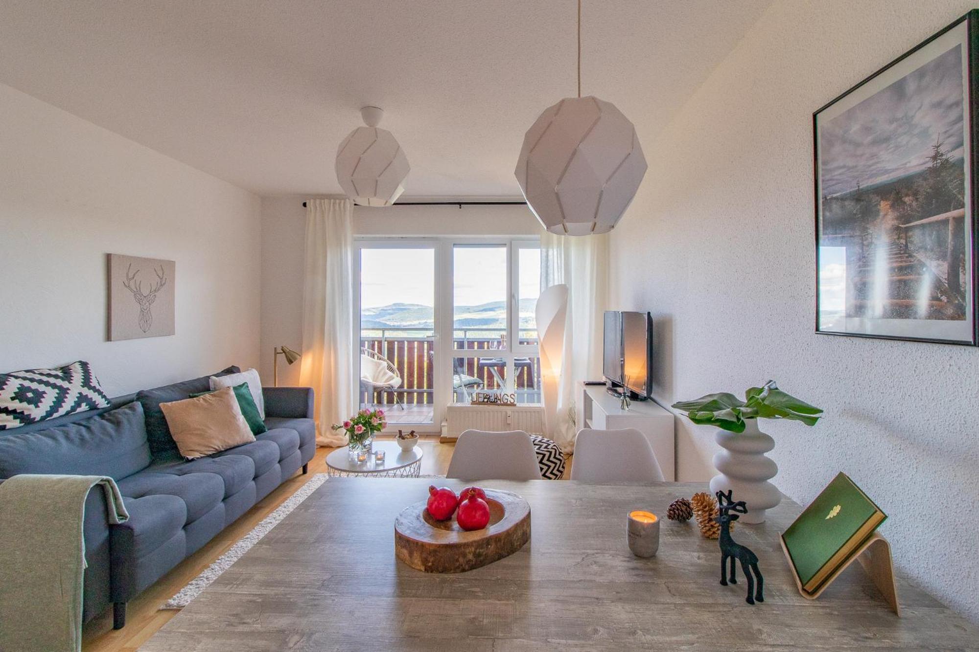 Apartment Bergliebe I Balkon I Aufzug I Stellplatz 施瓦岑贝格 外观 照片