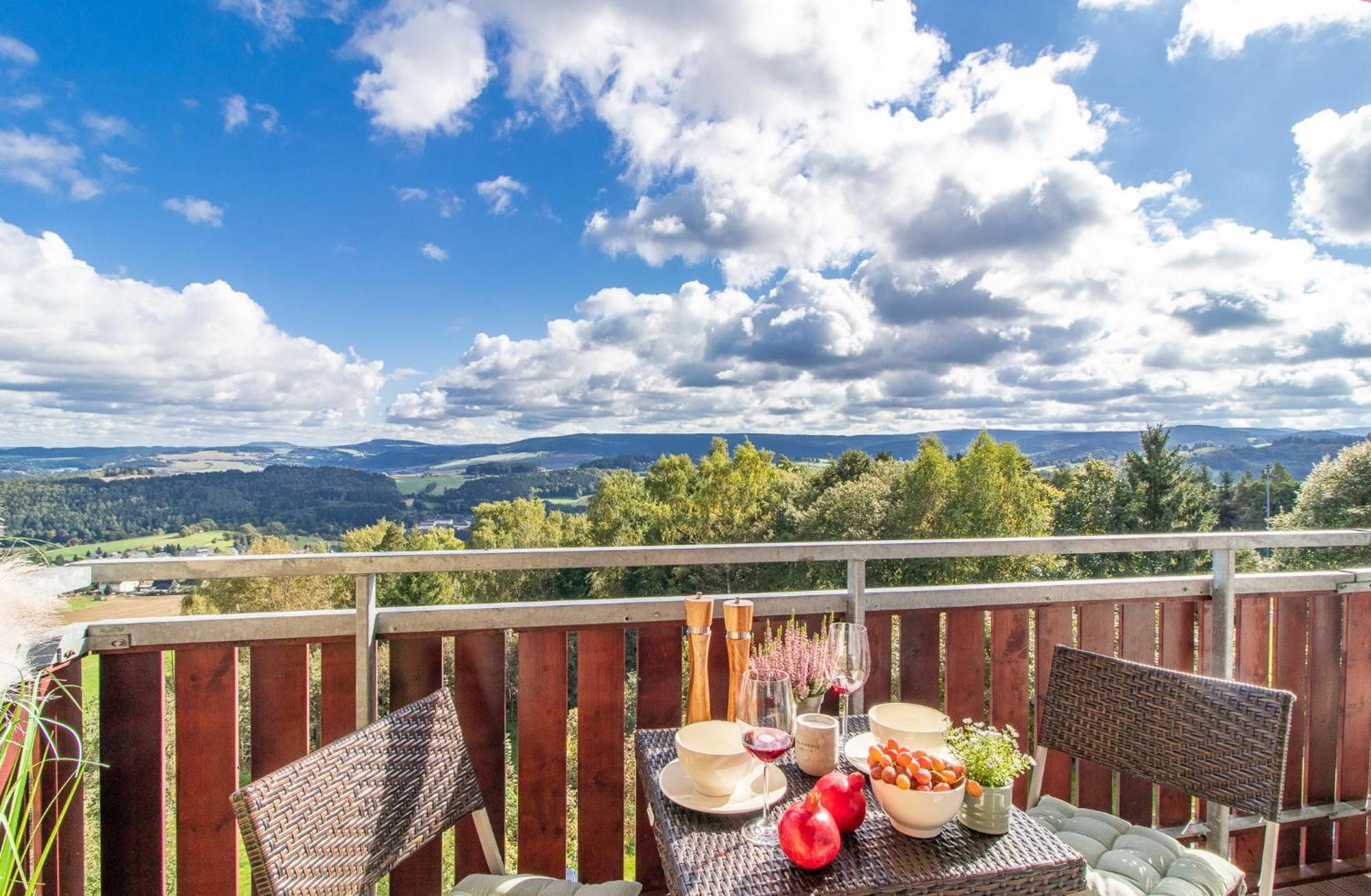 Apartment Bergliebe I Balkon I Aufzug I Stellplatz 施瓦岑贝格 外观 照片